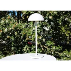 Lucide JOY Tafellamp Buiten-Wit-Ø12-LED Dimb.-1,5W-3000K Best