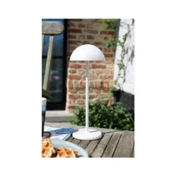 Lucide JOY Tafellamp Buiten-Wit-Ø12-LED Dimb.-1,5W-3000K Best