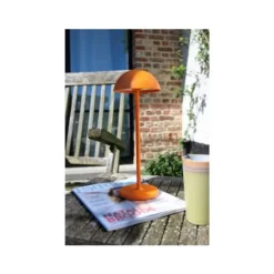 Lucide JOY Tafellamp Buiten-Oranje-Ø12-LED Dimb.-1,5W New