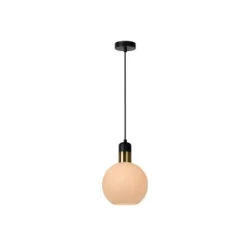 Lucide JULIUS Hanglamp-Opaal-Ø20-1xE27-40W-Glas Outlet