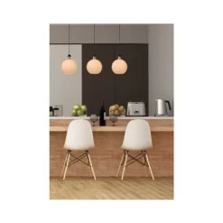 Lucide JULIUS Hanglamp-Opaal-3xE27-40W-Glas New
