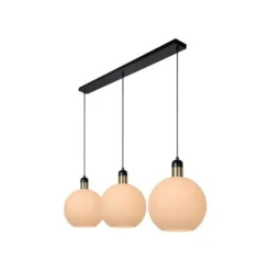 Lucide JULIUS Hanglamp-Opaal-3xE27-40W-Glas New
