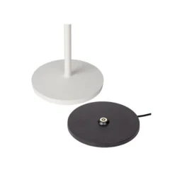 Lucide JUSTINE Tafellamp Buiten-Wit-LED Dimb.-2W-2700K-5V Clearance