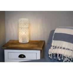 Lucide KANT - Tafellamp - Ø 12 cm - 1xE14 - Wit Discount