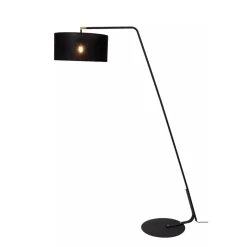 Lucide KELSO - Vloerlamp - 1xE27 - Zwart Sale