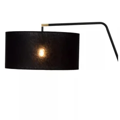 Lucide KELSO - Vloerlamp - 1xE27 - Zwart Sale