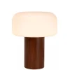 Lucide KENAN - Tafellamp - Ø 22 cm - 1xE14 - Hout Hot