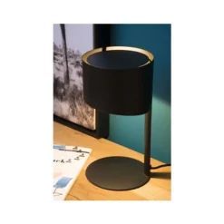 Lucide KNULLE - Tafellamp - Ø 15 cm - 1xE14 - Zwart Sale