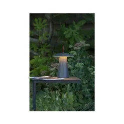 Lucide LA DONNA - Tafellamp Buiten - Ø 19,7 cm - LED Dimb. - 1x2W 2700K - IP54 - 3 StepDim - Antraciet Clearance