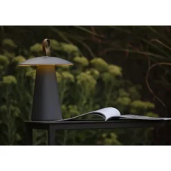 Lucide LA DONNA - Tafellamp Buiten - Ø 19,7 cm - LED Dimb. - 1x2W 2700K - IP54 - 3 StepDim - Antraciet Clearance