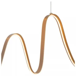 Lucide LAMBADA Hanglamp-Mat Go.-LED Dimb.-34W-2700K/3200K Online