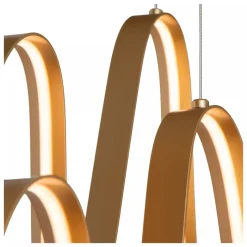 Lucide LAMBADA Hanglamp-Mat Go.-LED Dimb.-53W-2700K/3200K