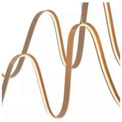 Lucide LAMBADA Hanglamp-Mat Go.-LED Dimb.-53W-2700K/3200K