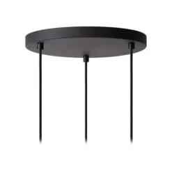 Lucide LAMBRES Hanglamp-Zwart-3xE27-40W-Alumin. Best