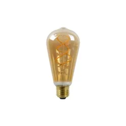 Lucide Lamp LED ST64 5W 260LM 2200K Dimbaar Amber Discount