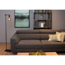 Lucide LEANNE Vloerlamp E27/40W Zwart Clearance