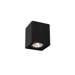 Lucide LEEDS Plafonnière Buiten-Zwart-LED-9W-2700K-IP54 Discount