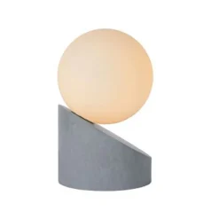 Lucide LEN - Tafellamp - Ø 10 cm - 1xG9 - Grijs New