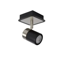 Lucide LENNERT - Plafondspot - LED Dimb. - GU10 - 1x5W 3000K - Zwart Best