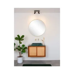 Lucide LENNERT Plafondspot 2x5W/GU10 Mat Zwart Online