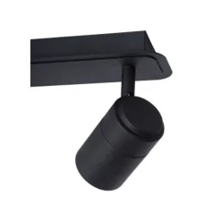 Lucide LENNERT Plafondspot 2x5W/GU10 Mat Zwart Online