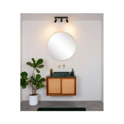 Lucide LENNERT Plafondspot 3x5W/GU10 Mat Zwart Outlet