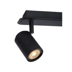 Lucide LENNERT Plafondspot 3x5W/GU10 Mat Zwart Outlet