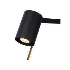 Lucide LESLEY - Leeslamp - 1xGU10 - Zwart