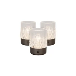 Lucide LILI Tafellamp-Mat Go.-Ø8-LED Dimb.-3W-2700K/3000K Best