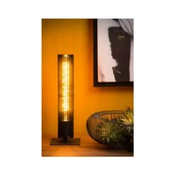 Lucide LIONEL Tafellamp 1xE27/40W Zwart Hot