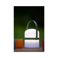 Lucide LITTLE JOE - Tafellamp Buiten - Ø 10 cm - LED Dimb. - 1x3W 3200K - IP44 - 3 StepDim - Wit Clearance