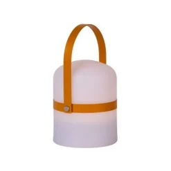 Lucide LITTLE JOE - Tafellamp Buiten - Ø 10 cm - LED Dimb. - 1x3W 3200K - IP44 - 3 StepDim - Wit New