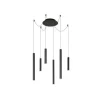 Lucide LORENZ - Hanglamp - LED Dimb. - 6x0,7W 3000K - Zwart Discount