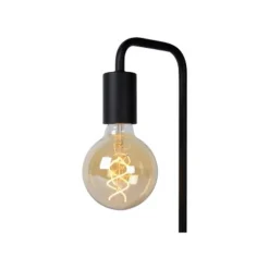 Lucide LORIN - Tafellamp - 1xE27 - Zwart Hot