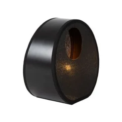 Lucide LOXIA Tafellamp-Zwart-1xE14-40W-Papier Hot