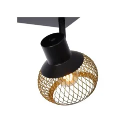 Lucide LUCAS Plafondspot-Mat Go.-2xE14-40W-Metaal Discount