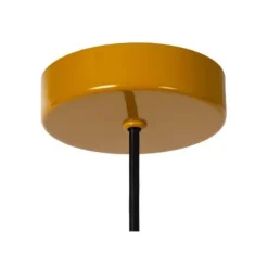 Lucide MACARONS Hanglamp-Okerge.-Ø24,5-1xE27-40W-Metaal New