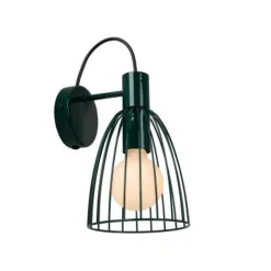 Lucide MACARONS Wandlamp-Groen-1xE27-40W-Metaal Outlet