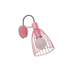 Lucide MACARONS Wandlamp-Roze-1xE27-40W-Metaal New