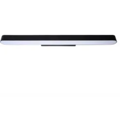 Lucide MADELON - Wandlamp Badkamer - LED - 1x18W 2700K - IP44 - Zwart