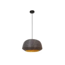 Lucide MADUKA Hanglamp-Zwart-1xE27-40W-Zeegra.