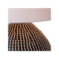 Lucide MADUKA Tafellamp-Zwart-1xE27-40W-Zeegra. Hot