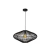 Lucide MAGALI - Hanglamp - Ø 56 cm - 1xE27 - Zwart