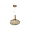 Lucide MALOTO - Hanglamp - Ø 30 cm - 1xE27 - Amber Outlet