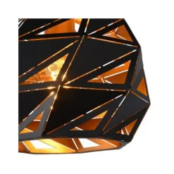 Lucide MALUNGA - Hanglamp - Ø 25 cm - 1xE27 - Zwart Clearance