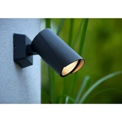 Lucide MANAL Wandspot LED 12W Antraciet Outlet