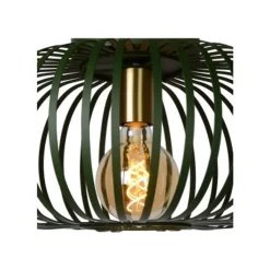Lucide MANUELA - Plafonnière - Ø 40 cm - 1xE27 - Groen Outlet