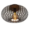 Lucide MANUELA Plafondlicht 1xE27 Ø40cm Zwart Discount