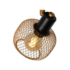 Lucide MAREN - Wandspot - 1xE14 - Mat Goud / Messing Outlet