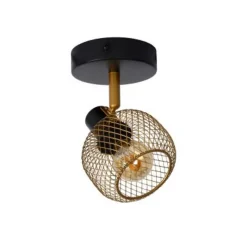 Lucide MAREN - Wandspot - 1xE14 - Mat Goud / Messing Outlet